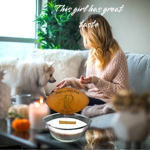 Pure soy candles and essential oils